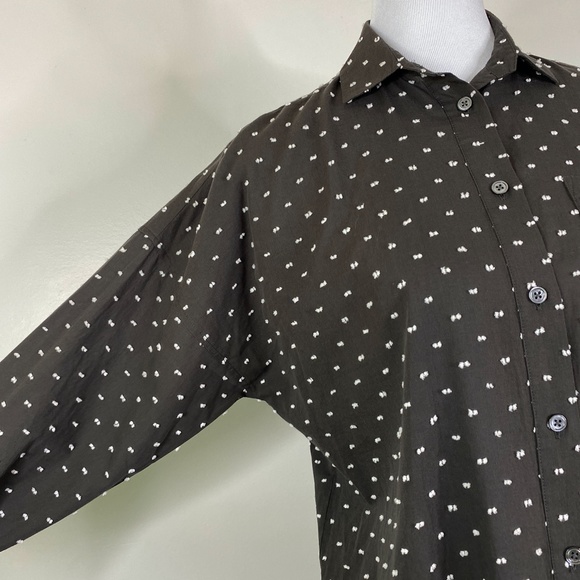 ATM ANTHONY THOMAS MELILLO Clip Dot Boyfriend Shirt XS NWT - Picture 8 of 14
